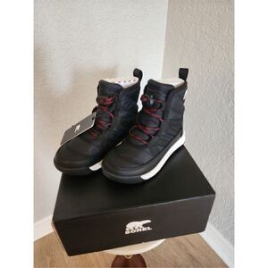 SOREL Whitney II‎ Short Waterproof Insulated Boot, Toddler Size 9, Black, NWT
